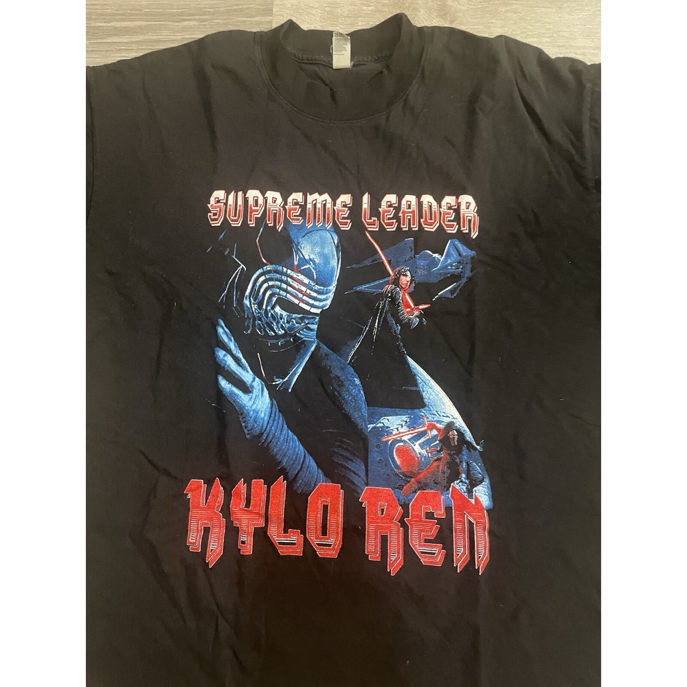 Kylo Ren/Ben Solo Star Wars Rap T-Shirt Medium By Tatooine Traders Black - Picture 2 of 5